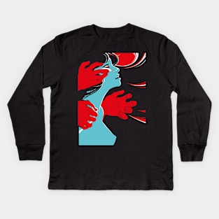 From the Darkness Kids Long Sleeve T-Shirt